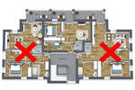 Etagenwohnung Emden Stadtzentrum - 2 Zimmer, 47 m&sup2;, 700&euro; | Angebot:26840928