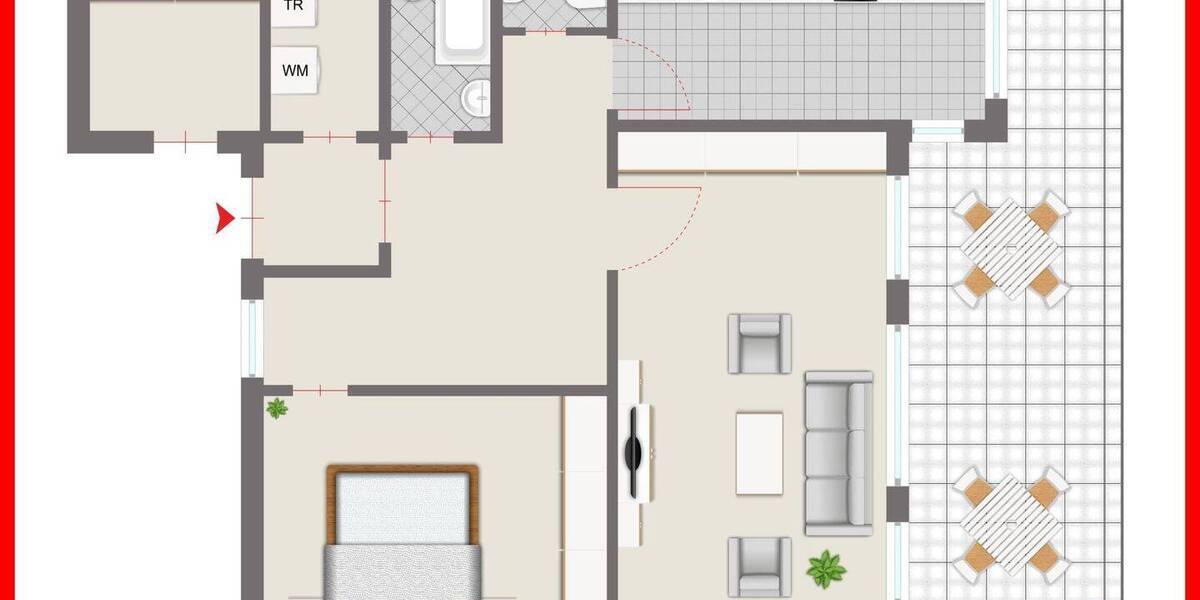 Reihenmittelhaus Emden Wolthusen - 4 Zimmer, 80 m&sup2;, 182.000&euro; | Angebot:26305924