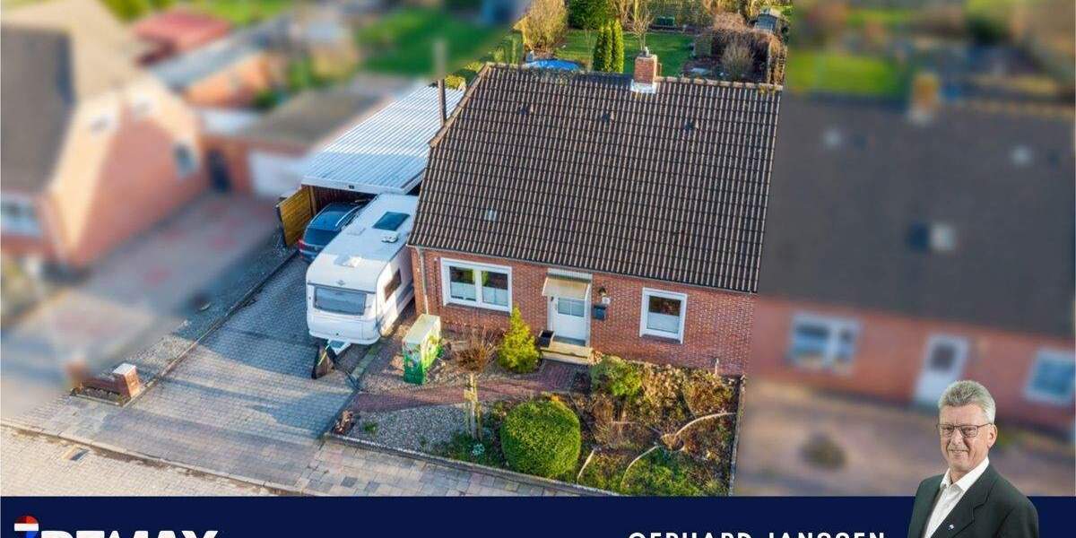 Doppelhaushälfte Hinte - 4 Zimmer, 83 m&sup2;, 179.000&euro; | Angebot:25927073