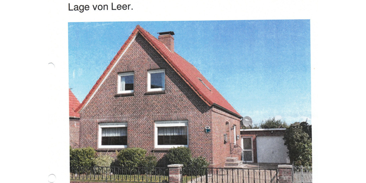 Einfamilienhaus Leer (Ostfriesland) - 6 Zimmer, 105 m&sup2;, 334.000&euro; | Angebot:25159820