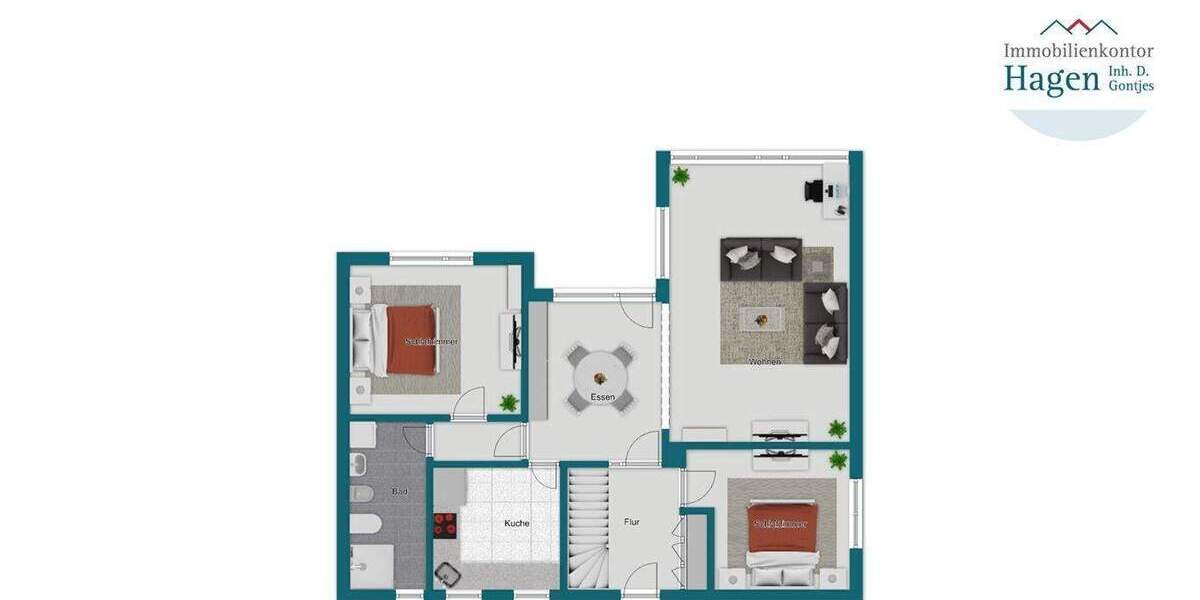Einfamilienhaus Aurich Innenstadt - 5 Zimmer, 143 m&sup2;, 299.000&euro; | Angebot:25880084