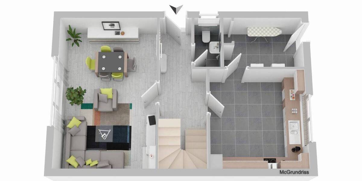 Doppelhaushälfte Ihlow / Ostersander Ostersander - 4 Zimmer, 104 m&sup2;, 850&euro; | Angebot:26843642