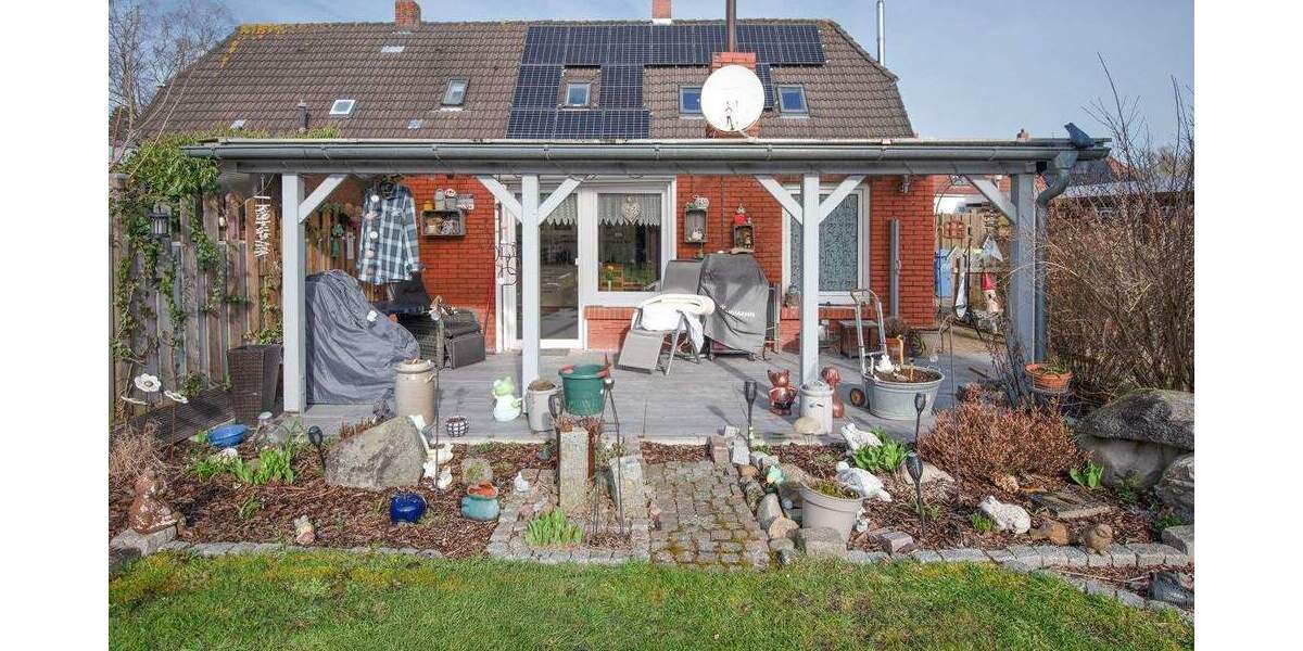 Doppelhaushälfte Hinte - 4 Zimmer, 83 m&sup2;, 179.000&euro; | Angebot:25927073