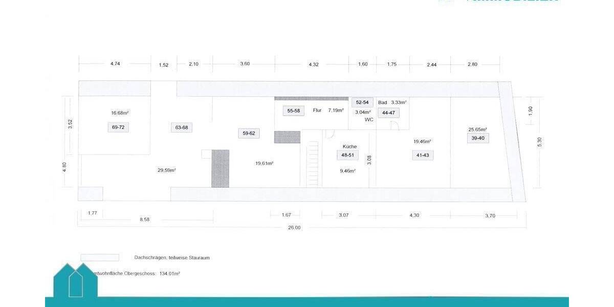 Einfamilienhaus Ihlow Riepe - 1 Zimmer, 271 m&sup2;, 189.000&euro; | Angebot:25733859
