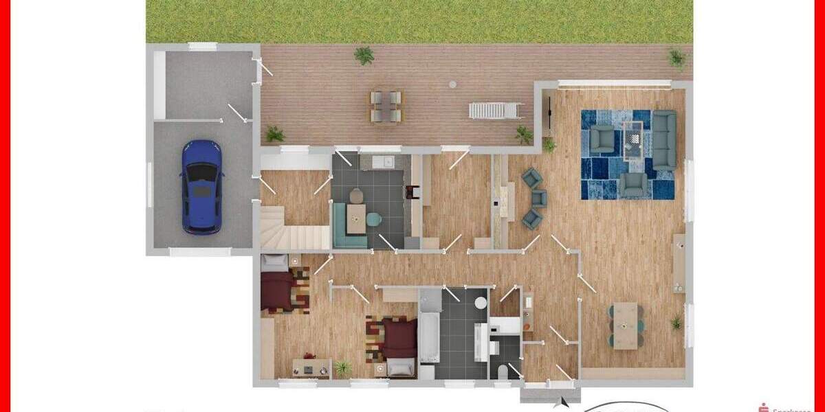 Bungalow Emden Herrentor - 4 Zimmer, 160 m&sup2;, 295.000&euro; | Angebot:25727333