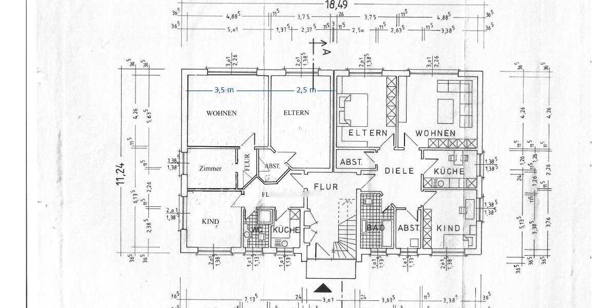 Tolle Erdgeschoßwohnung mit 4 Zimmern, Garten, neuer Heizung und guter Wärmedämmung. - Erdgeschoßwohnung Hesel-Neukamperfehn Neukamperfehn | Angebot:25431971
