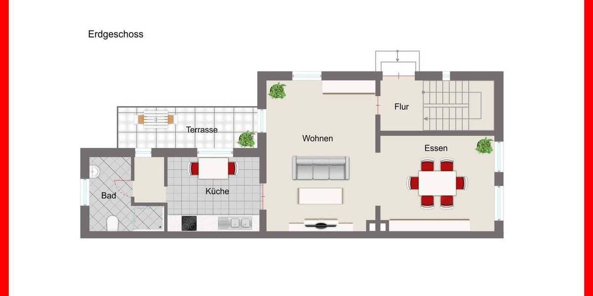 Doppelhaushälfte Emden Stadtzentrum - 4 Zimmer, 75 m&sup2;, 155.000&euro; | Angebot:25662778