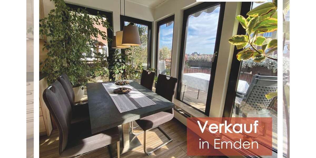 Etagenwohnung Emden - 3 Zimmer, 90 m&sup2;, 189.000&euro; | Angebot:25394568