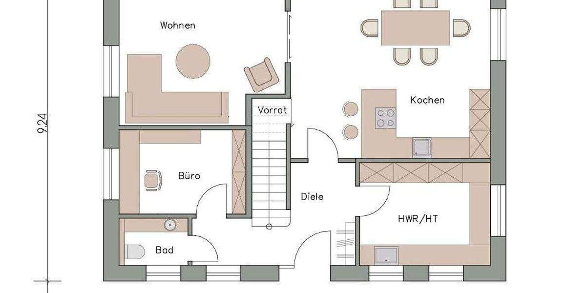 Einfamilienhaus Ihlowerfehn Ihlowerhörn - 3 Zimmer, 105 m&sup2;, 349.000&euro; | Angebot:25654343