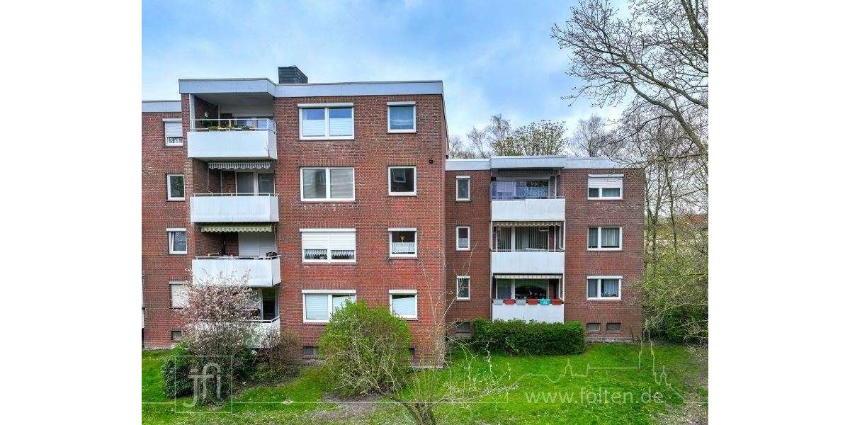 Etagenwohnung Emden Tholenswehr - 4 Zimmer, 82 m&sup2;, 575&euro; | Angebot:25994598