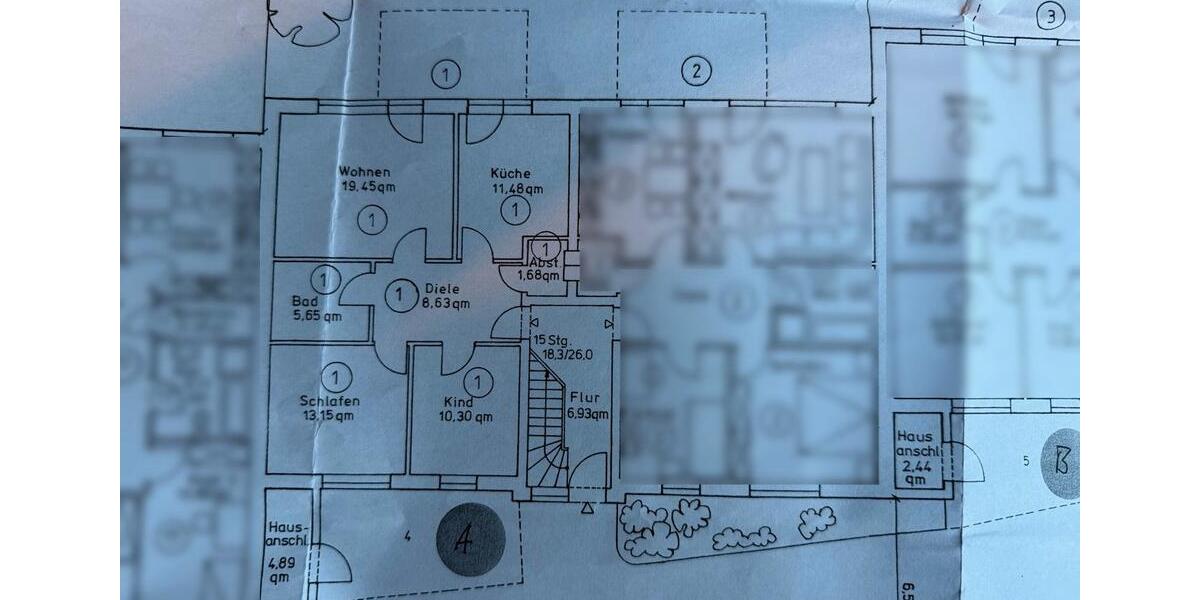 Dachgeschoßwohnung Leer (Ostfriesland) - 3 Zimmer, 70 m&sup2;, 184.000&euro; | Angebot:26907709