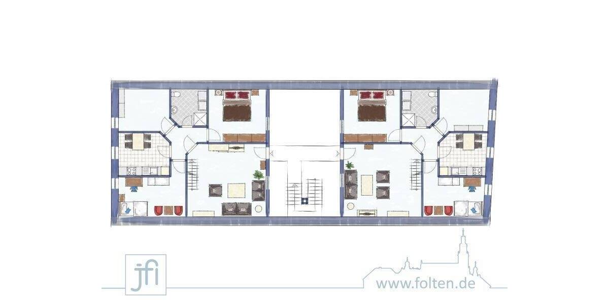 Mehrfamilienhaus, Wohnhaus Leer (Ostfriesland) Leer - 999.500&euro; | Angebot:25747364
