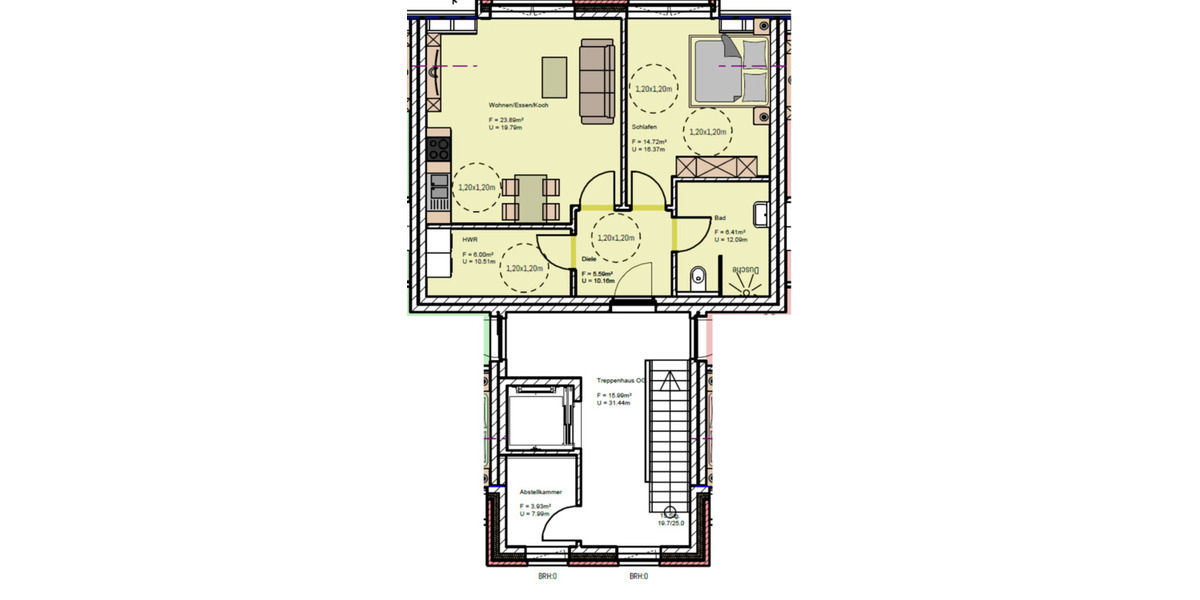 Erdgeschoßwohnung Westoverledingen - 2 Zimmer, 63 m&sup2;, 690&euro; | Angebot:25872962