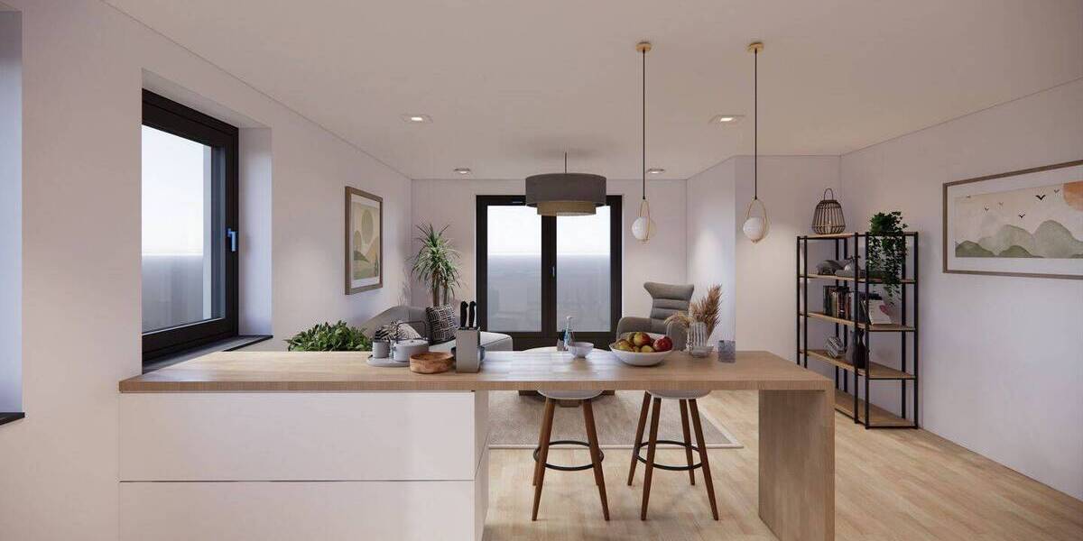 Etagenwohnung Emden Borssum/Hilmarsum - 2 Zimmer, 40 m&sup2;, 189.000&euro; | Angebot:25738382