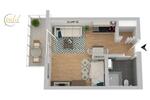Etagenwohnung Westoverledingen - 1.5 Zimmer, 34 m&sup2;, 545&euro; | Angebot:25865316