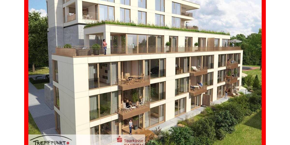 Etagenwohnung Emden Stadtzentrum - 3 Zimmer, 93 m&sup2;, 418.000&euro; | Angebot:25662784